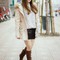 Các mẫu áo dạ, áo da, váy len, áo len hot nhất Thu Đông 2014 đã về