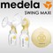 Thanh lý máy hút sữa Medela Swing maxi chính hãng DHL, new 99%, mới sử dụng 1 2w