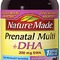 Thuốc bổ bầu Nature Made Prenatal Multi DHA. Vitamin tổng hợp của Mỹ, giá tốt.