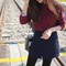 Áo váy bông, len, nỉ chân váy ngắn dài HOT TREND mùa thu đông 2015
