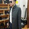 THU ĐÔNG Áo Măng TÔ dày dặn cao cấp Vest Slim Sơmi Da lộn ấm áp thay áo len