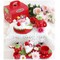 Đồ chơi gỗ Nhật Bản tiệc dâu tây đỏ Mother Garden