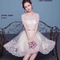 X teen Shop Đầm Xoè Ren Nổi Dễ Thương