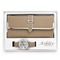 Bộ đồng hồ nữ và bóp Ashley Matching Watch Wallet Coffee