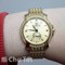 Đồng hồ Olympia Star nữ mạ vàng máy Swiss