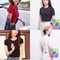 Aó thun croptop tay ngắn Thailand 65k