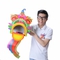 Đầu Lân ngộ nghĩnh cho bé màu xanh lá cây