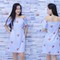 Đầm Sơ Mi Thêu Hoa Dáng Suông