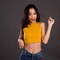 Áo croptop tantop cut out