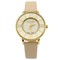 Đồng hồ nữ Julius Ja961 dây da vàng kem
