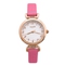 Đồng hồ nữ Julius Ja854 dây da hồng