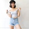 Croptop hai dây trơn