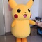 Quần áo hoá trang Mascot Pikachu Trang phục nhân vật hoạt hình, nhập vai