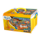 Thùng Gigo toys Máy móc xây dựng 88 mô hình nhiều màu 160 chi tiết miếng ghép 7331P