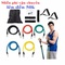 Bộ 5 dây đàn hồi thể dục thể thao gym đa năng cao cấp