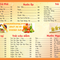 In menu, Thực đơn nhà hàng, quán cà phê, rẻ, đẹp lung linh