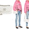 Túi xách đeo vai Balenciaga BB Chain White