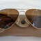 Kính Rayban Aviator B L. USA mạ vàng màu nâu trà hiếm có.