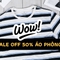 Tặng 50% khi mua áo phông KẺ tại Anoki Shop