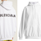 Áo khoác Balenciaga Cotton hooded sweatshirt cho cả nam và nữ