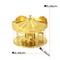 Mô hình kim loại gold lắp ghép đu quay