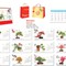 Mẫu Lịch để bàn 2019 đẹp Mẫu Lịch để bàn 2019 đẹp