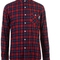Áo sơ mi dài tay Pierre Cardin Grandad Collar Flannel Shirt Mens