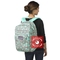 Balo jansport big student grey dot