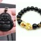 Combo Dây chuyền phật Di Lặc và vòng tay phong thủy Tì Hưu Vàng