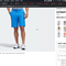 Quần adidas golf Ultimate365 Shorts size S xách tay UK chính hãng