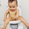Bô vệ sinh có chức năng rửa Boom Potty có an toàn cho bé 8 tháng không