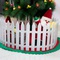 Hàng rào nhựa trang trí noel