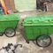 Xe gom rác 400L nhựa HDPE