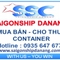 Dich vụ cho thuê, mua bán Container tại Đà Nan