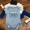 Set 2 body bé trai tam giác Tommy Hilfiger 6 9M