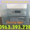 Lồng trữ hàng siêu thị, xe đẩy lồng lưới, lồng chứa hàng có bánh xe, lồng lưới gập