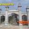 Mẫu cổng nhà thờ họ bằng đá đẹp