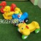 Đồ chơi bập bênh xe chòi chân mầm non