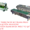Máy hàn miệng túi liên tục