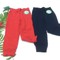 Quần nỉ Jogger dài màu trơn họa tiết thêu dành cho bé trai QJ001