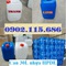 Can nhựa đựng hóa chất 30L, can nhựa vuông 30L, can nhựa màu xanh, can nhựa màu trắng.