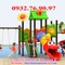 Cầu trượt nhựa nhập khẩu cho bé vui chơi