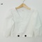 Áo Crotop tay lỡ màu trắng trơn thời trang nữ trẻ trung A5