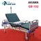 Giường y tế 2 tay quay Akawa GB 102 nâng đầu, nâng chân có bàn ăn