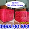 Sọt nhựa bánh xe, thùng nhựa rỗng 5 bánh xe