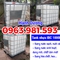 Tank nhựa IBC 1000L, bồn nhựa 1 khối, tank nhựa