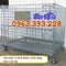 Xe đẩy hàng chuyên dụng, lồng thép trữ hàng giá rẻ