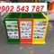 Thùng rác nhựa 3 ngăn ,thùng rác 3 ngăn composite