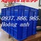 Sọt nhựa công nghiệp phục vụ khu công nghiệp,giá sọt nhựa rỗng tại Hà Nội, sóng nhựa rỗng dùng trong may mặc