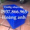 Thùng nhựa công nghiệp đựng hàng hóa trong kho, thùng nhựa có bánh xe để di chuyển, thùng nhựa đặc